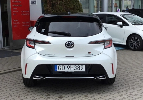 Toyota Corolla cena 125800 przebieg: 18431, rok produkcji 2022 z Kostrzyn nad Odrą małe 277